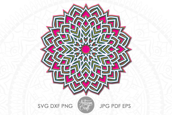 3D Mandala and Layered Mandala: A Digital Art Resource for Creative Projects
