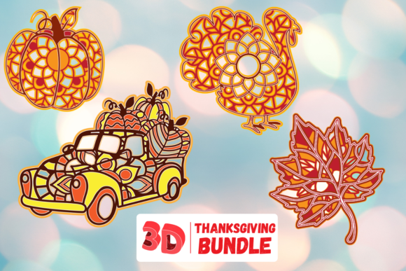3D Thanksgiving Bundle: A Creative Resource for Modern Designers and Makers