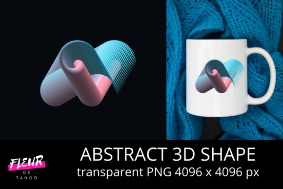 Abstract 3D Shape Clipart Vol. 32 – A Versatile Design Resource for Creative Projects