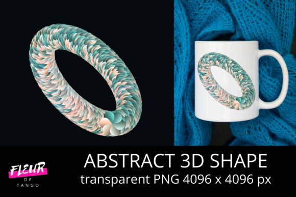 Exploring Abstract 3D Shape V.22 and Its Versatile .PNG File Format