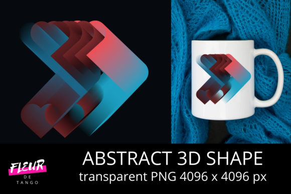 Exploring the Versatility of Abstract 3D Shape Clipart Vol. 52 for Creative Projects