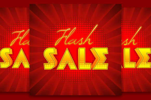 Flash Sale Text Effect in 3D Retro Style: A Practical Guide for Designers and Creators