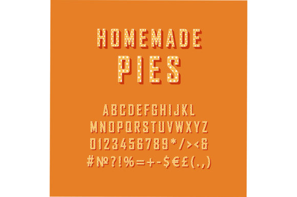 Homemade Pies Vintage 3D Vector Alphabet: A Strategic Design Asset for Creative Professionals