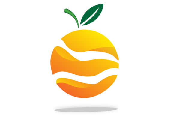 Orange Logo 3D Gradation Illustration: A Modern Design Asset for Creative Professionals